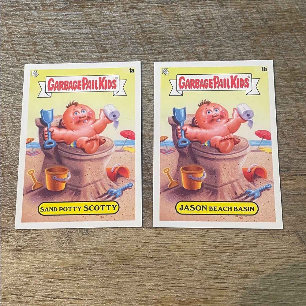 ✨10/$10 GPK SALE✨ Garbage Pail Kids Go on Vacation Base 1a and 1b